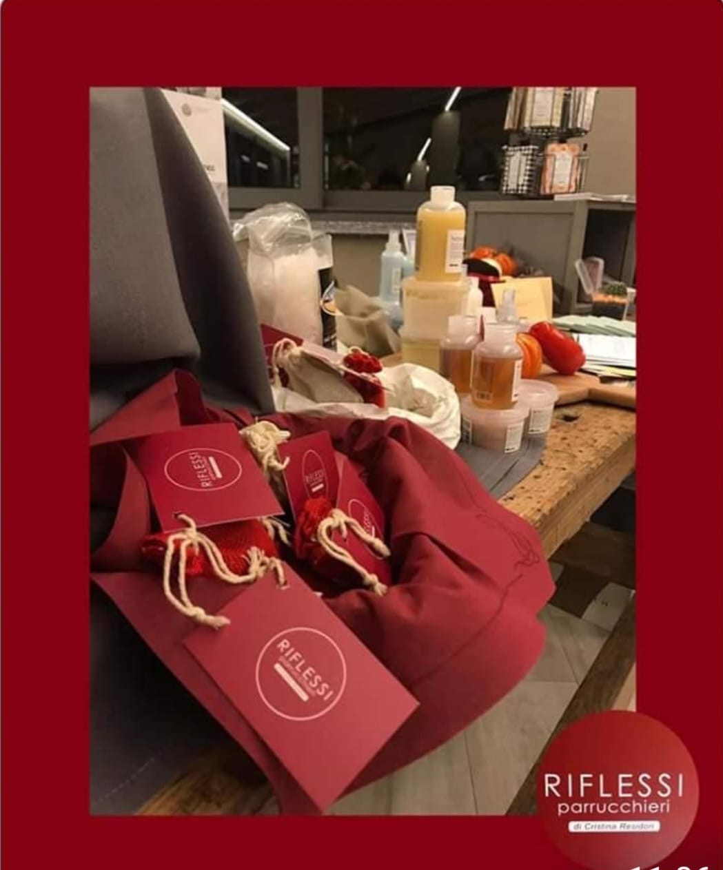 Confezioni regalo del salone Riflessi